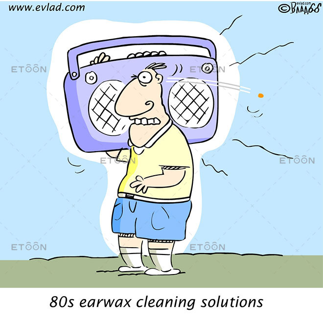 funny cleaning cartoon